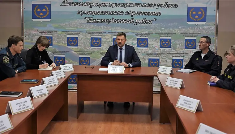 Аппаратное совещание в администрации Нижнеудинского района