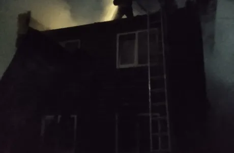 Пожар на улице Союзная