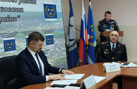 Аппаратное совещание в администрации Нижнеудинского района