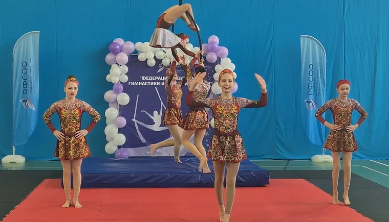 Чемпионат воздушная гимнастика