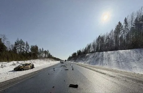 ДТП на федеральной трассе в районе Замзора