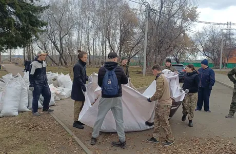 Общегородской субботник в Нижнеудинске