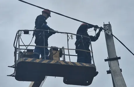 Монтаж линии элекропередач