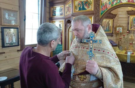 Медаль натоятелю Храма святых апостолов Петра и Павла