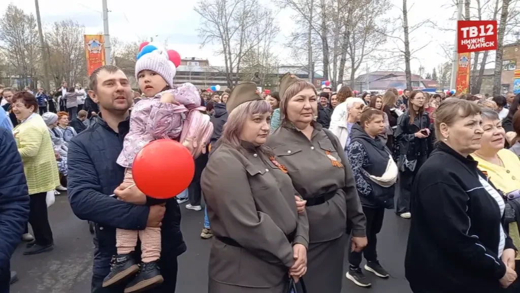 Праздник Победы в городском парке