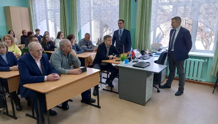 Собрание в 9 школе