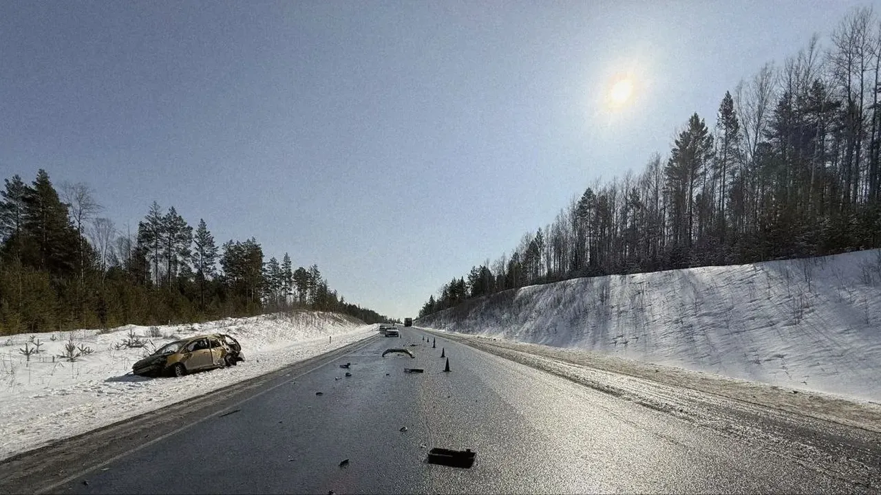 ДТП на федеральной трассе в районе Замзора