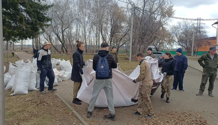 Общегородской субботник в Нижнеудинске