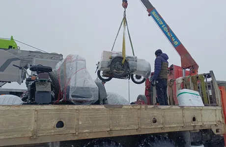 Отправка груза на СВО