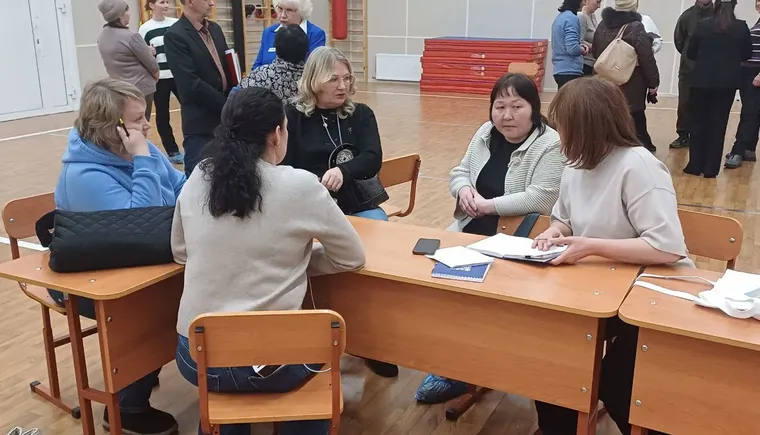 Встречи с жителями поселков Тофаларии