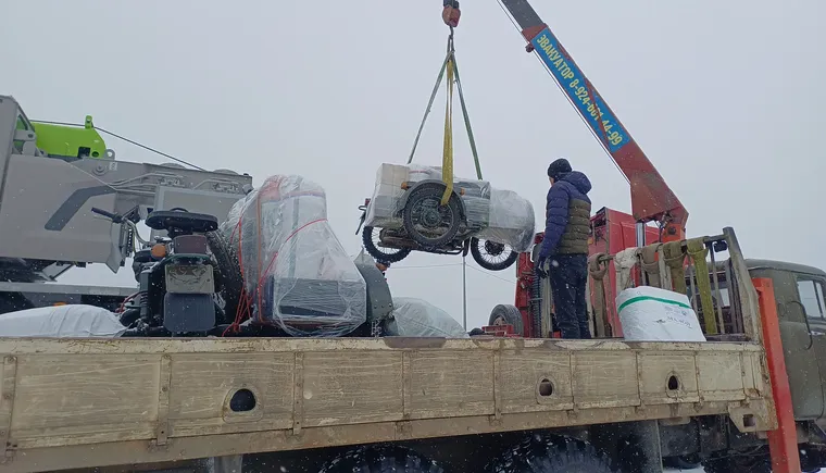 Отправка груза на СВО