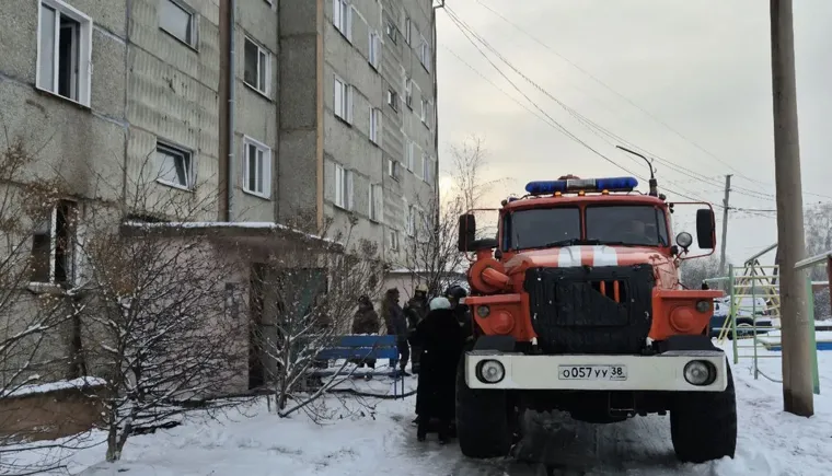 Пожар в доме по улице Ленина, 49 в Нижнеудинске