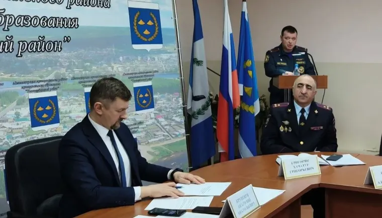 Аппаратное совещание в администрации Нижнеудинского района