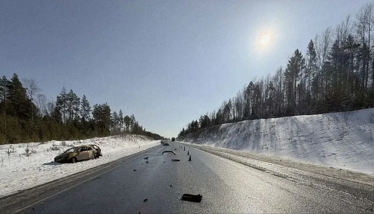 ДТП на федеральной трассе в районе Замзора