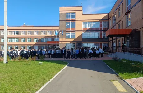 Пожарные учения в школе №1 Нижнеудинска