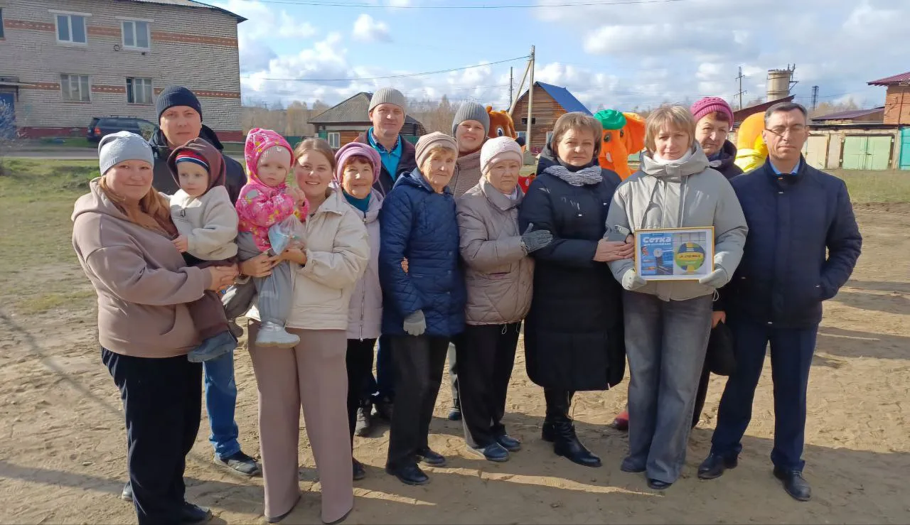 Новая детская площадка в Нижнеудинске